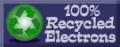100% Recycled Electrons